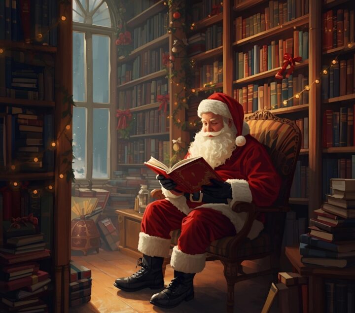 Mikołajki w bibliotece