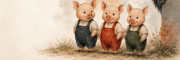 Wieczór z bajką Trzy świnki / Cuento de los tres cerditos