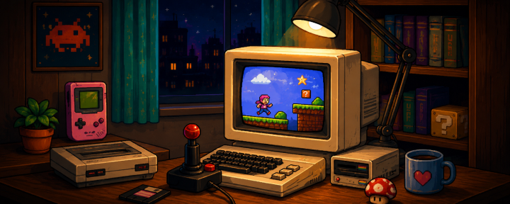 Retro Granie w Bibliotece vol. 2